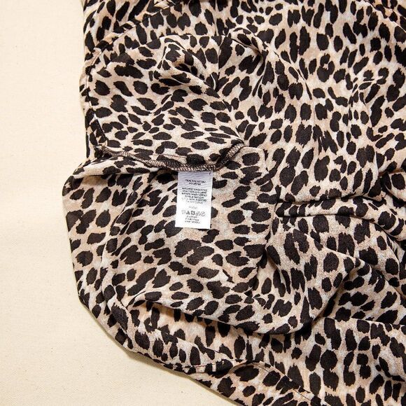 LOFT Cheetah Print Top  - Picture 5 of 7